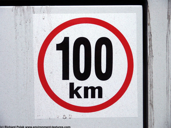 Speed Limit Traffic Signs