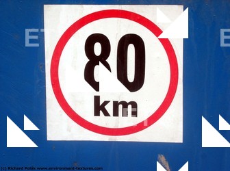Speed Limit Traffic Signs