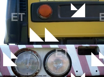 Photo Texture of Floodlight Car