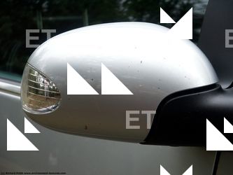 Photo Texture of Rearview Mirror