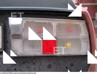 Photo Texture of Taillight
