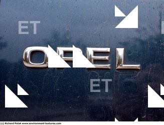 Letter and Numbers Sign