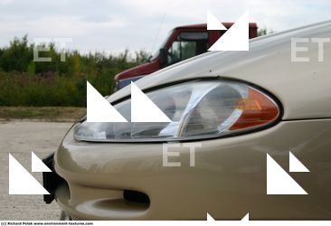 Photo Texture of Floodlight Car