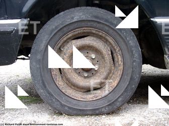 Photo Texture of Wheel