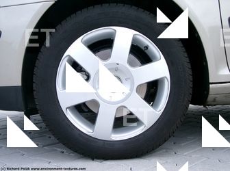 Photo Texture of Wheel