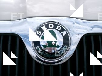 Photo Texture of Car Logo