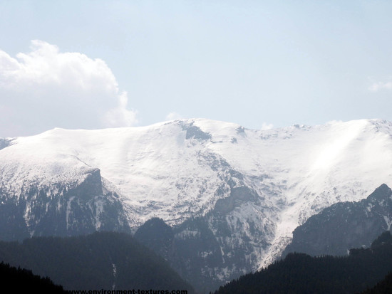 Graffiti Snowy Mountains