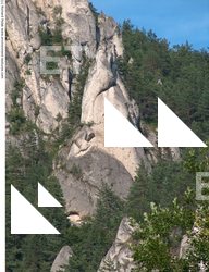 Cliffs Overgrown Rock