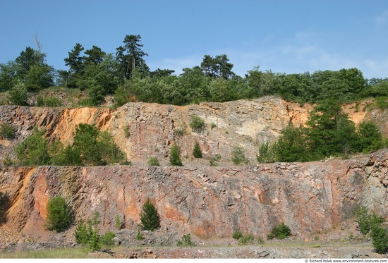 Various Walls Stones Cliffs Overgrown Rock