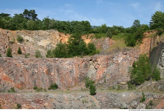 Various Walls Stones Cliffs Overgrown Rock