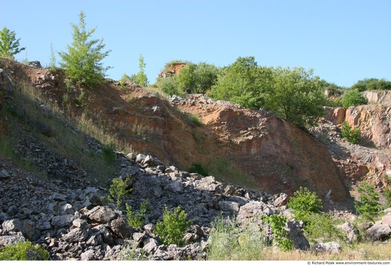 Various Walls Stones Cliffs Overgrown Rock