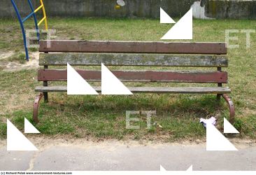 Bench Background Street