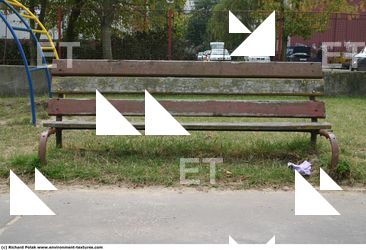 Bench Background Street