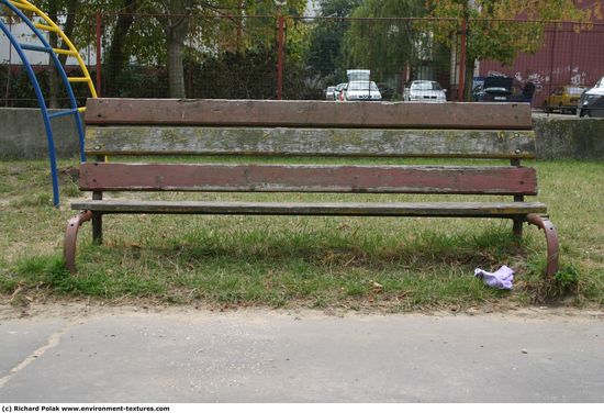 Bench Background Street