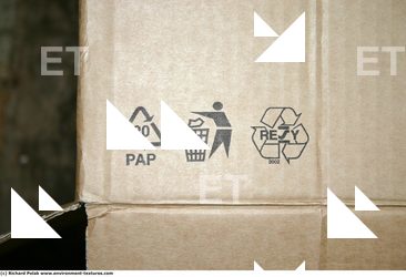 Boxes Cardboard Warnings Sign