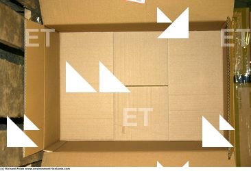 Boxes Cardboard Warnings Sign