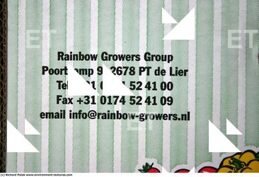 Letter and Numbers Sign