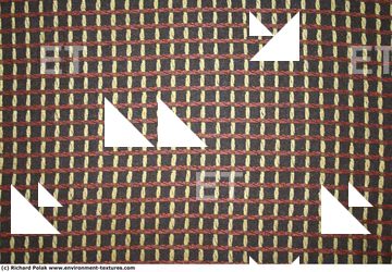 Colored Metal Patterned Fabric
