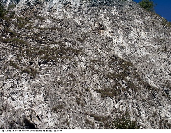 Cliffs Overgrown Rock