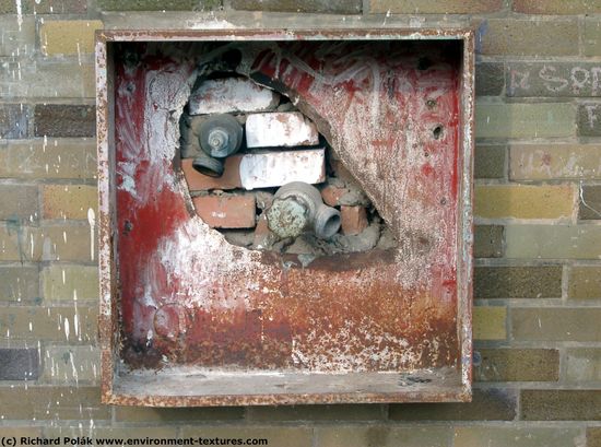 Hydrants in Wall