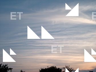 Mountains Background Street Blue Clouded Skies