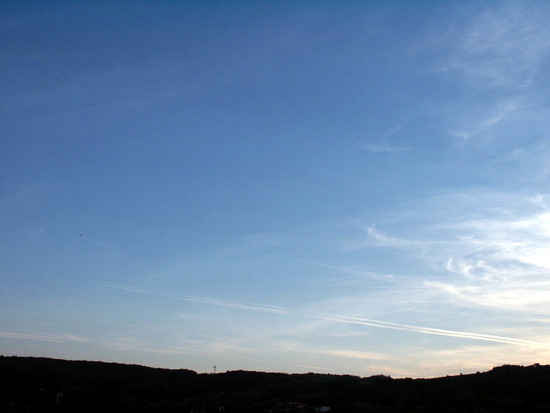 Blue Clouded Skies