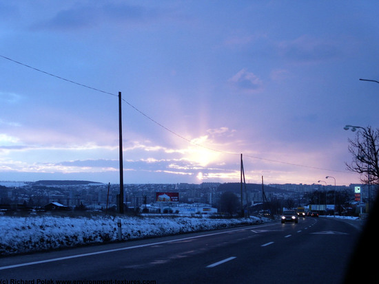 Blue Clouded Skies