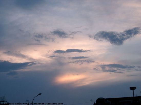 Blue Clouded Skies