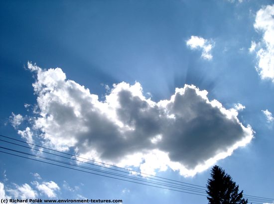 Blue Clouded Skies