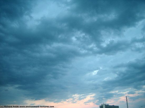 Blue Clouded Skies