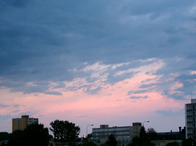 Blue Clouded Skies