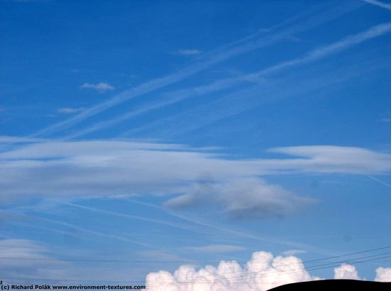 Blue Clouded Skies