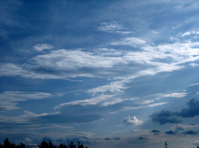 Blue Clouded Skies