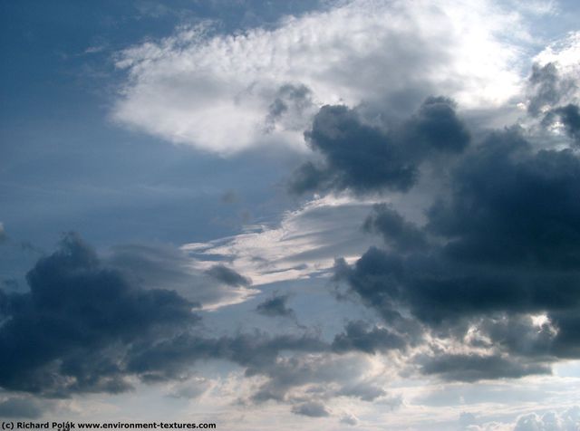 Blue Clouded Skies