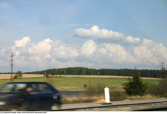 Blue Clouded Skies