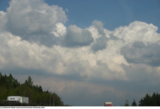 Blue Clouded Skies