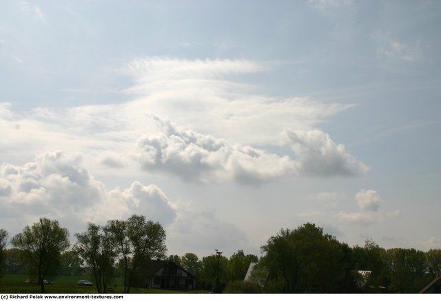 Blue Clouded Skies