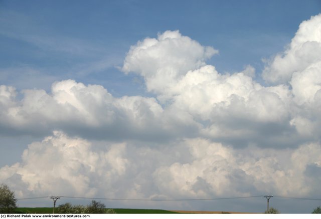 Blue Clouded Skies