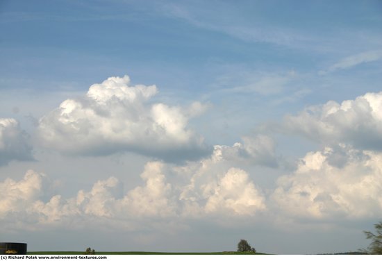 Blue Clouded Skies