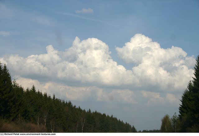 Blue Clouded Skies