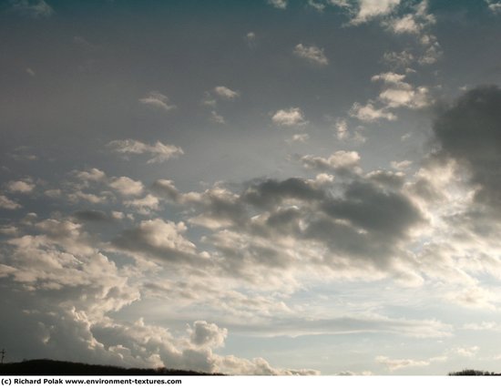 Blue Clouded Skies