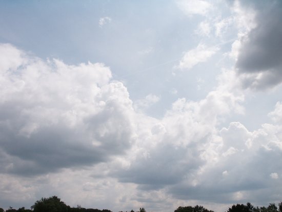 Blue Clouded Skies