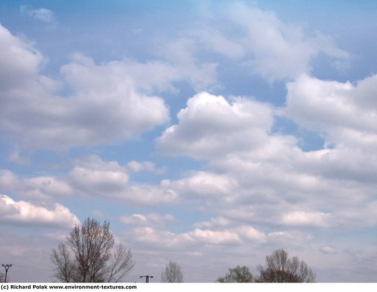 Blue Clouded Skies