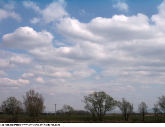 Blue Clouded Skies