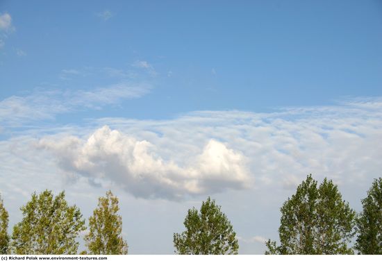 Blue Clouded Skies