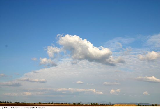 Blue Clouded Skies