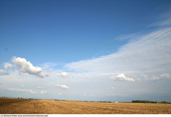 Blue Clouded Skies