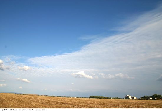 Blue Clouded Skies