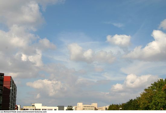 Blue Clouded Skies