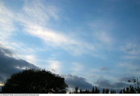 Blue Clouded Skies